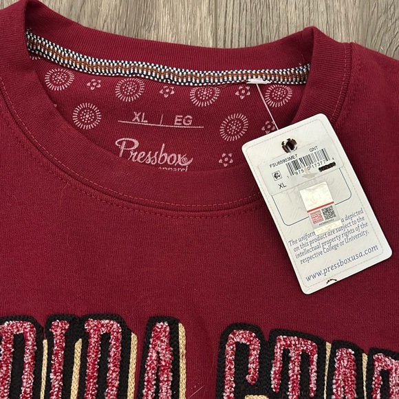 NWT Pressbox Florida State Pullover - Picture 2 of 3